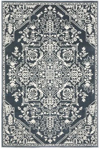 Intrigue 5'3" x 7'6" Blue Rug