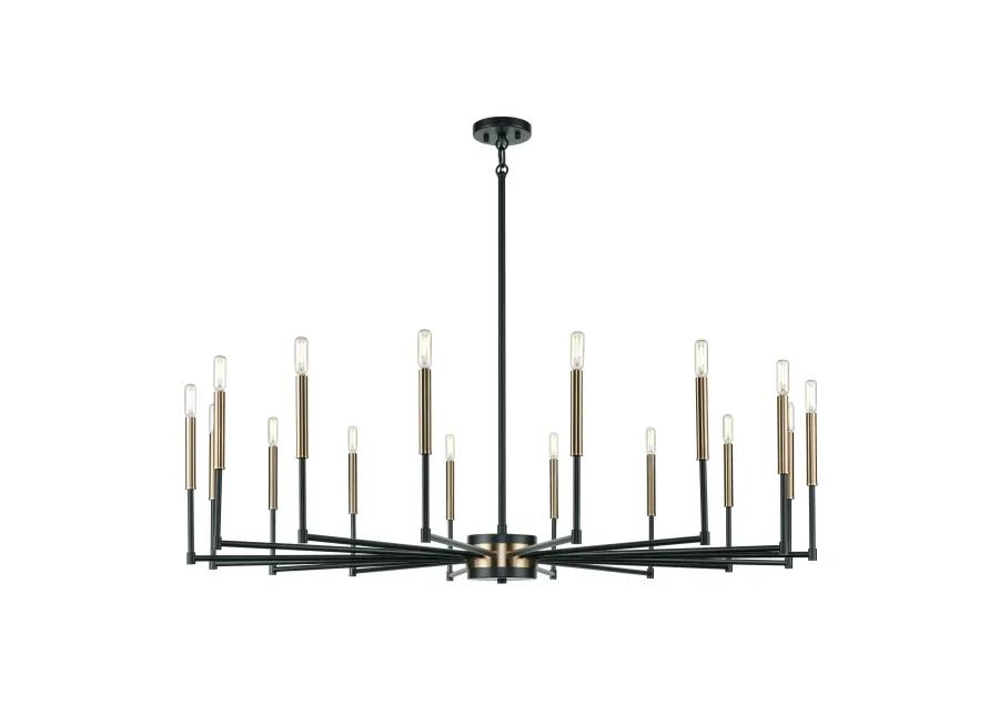 Livingston 52'' Wide 16-Light Chandelier