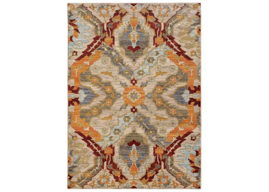 Sedona 7'10" x 10'10" Beige Rug