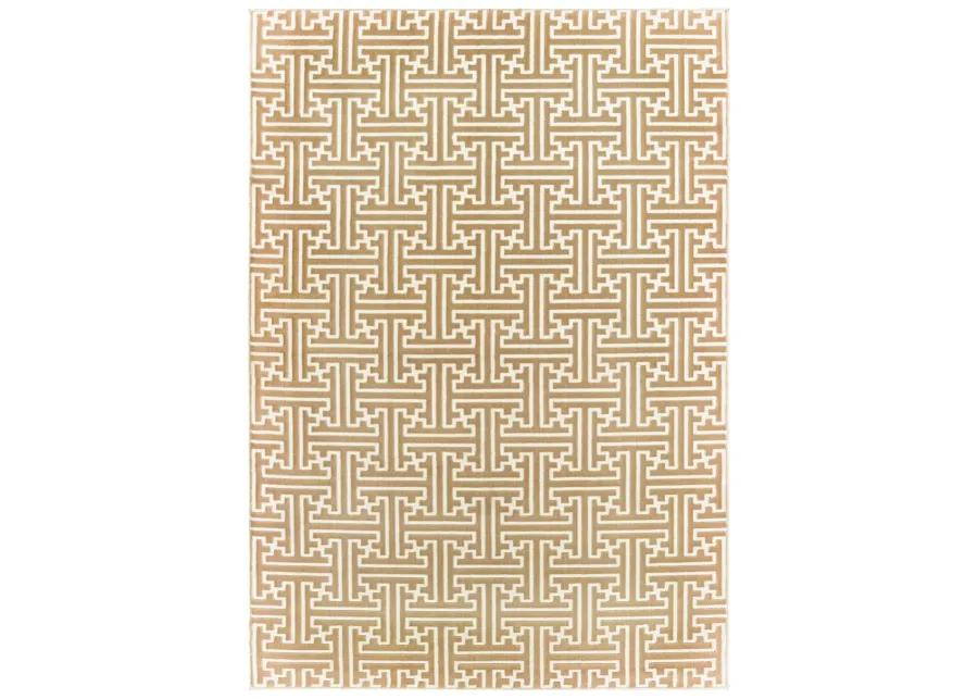 Bowen 9'10" x 12'10" Gold Rug