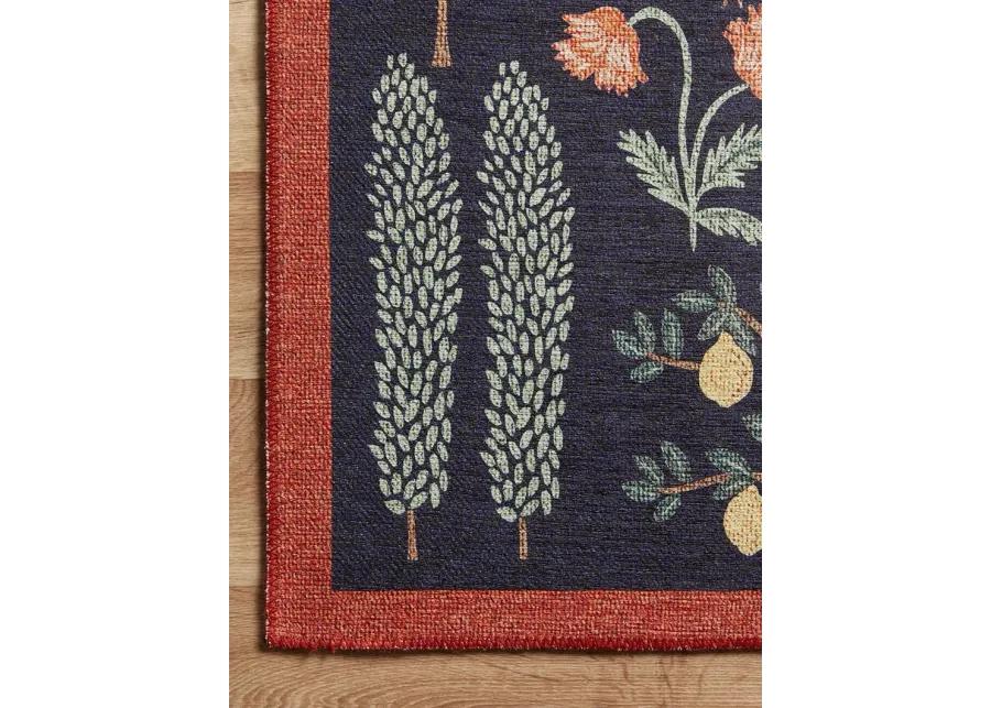 Menagerie MEN01 Black 7'6" x 9'6" Rug