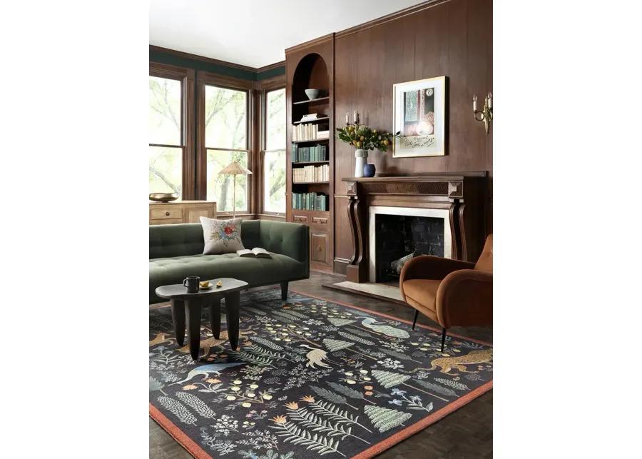 Menagerie MEN01 Black 7'6" x 9'6" Rug