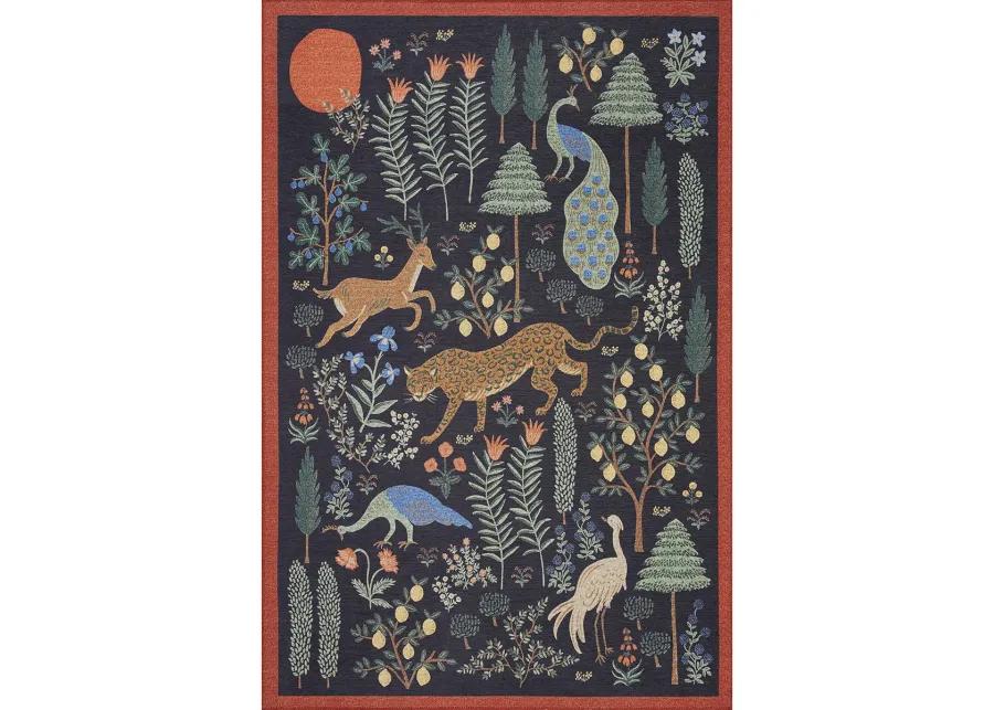 Menagerie MEN01 Black 7'6" x 9'6" Rug