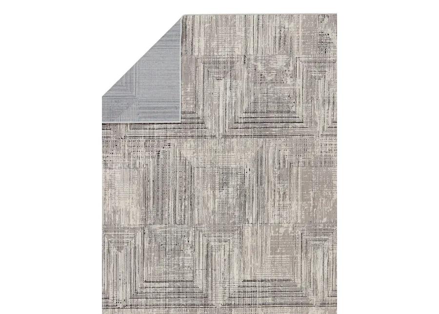 Graphite Sublime Gray 5'3" x 8' Rug