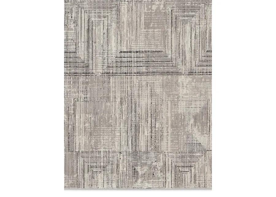 Graphite Sublime Gray 5'3" x 8' Rug