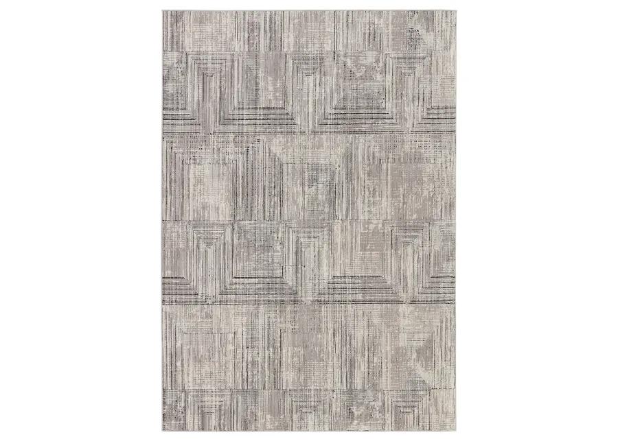 Graphite Sublime Gray 5'3" x 8' Rug