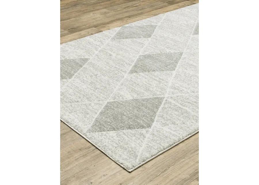 Cambria 6'7" x 9'6" Grey Rug