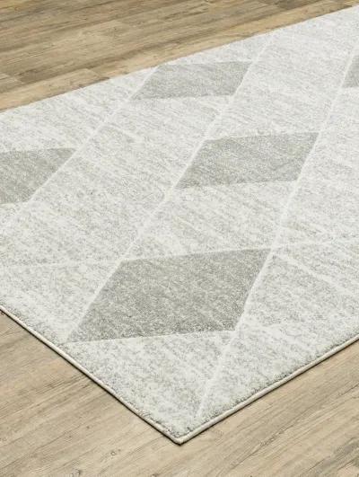 Cambria 6'7" x 9'6" Grey Rug