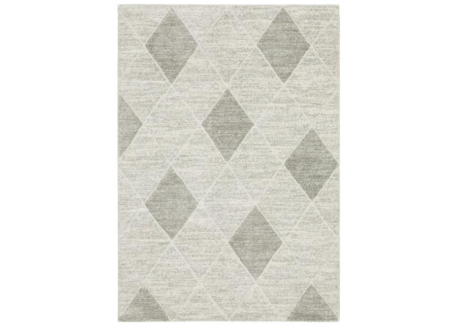 Cambria 6'7" x 9'6" Grey Rug