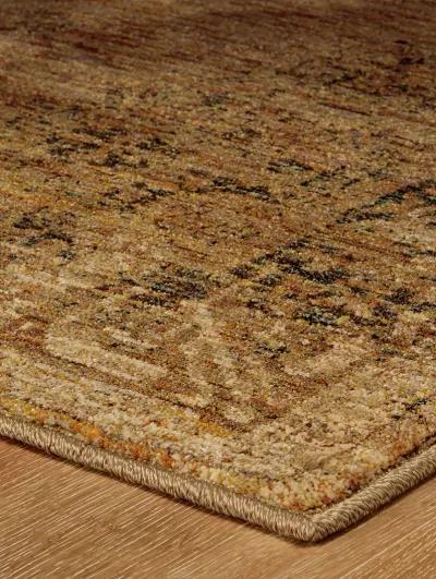 Andorra 5'3" x 7'3" Gold Rug