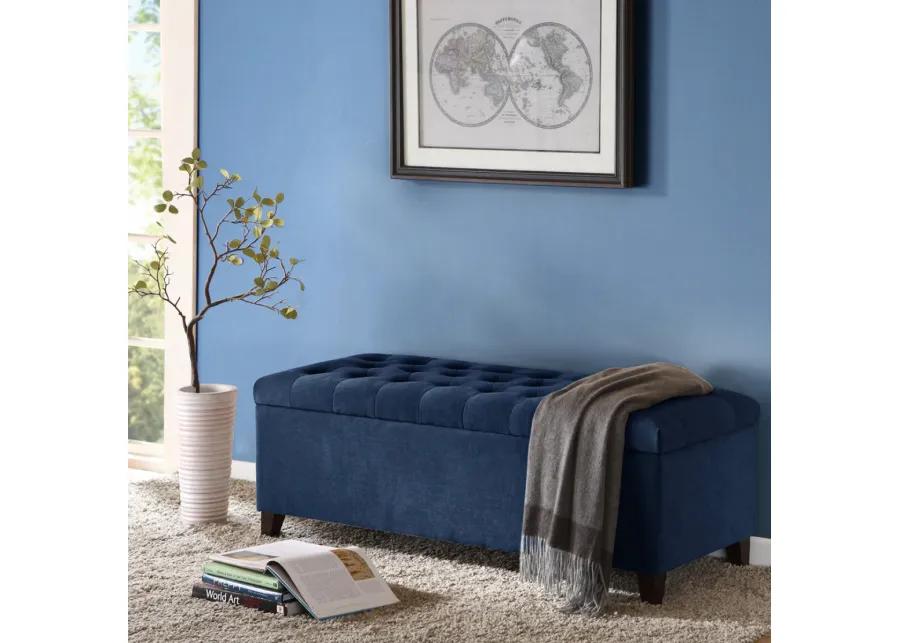 Shandra Tufted Top Storage Bench