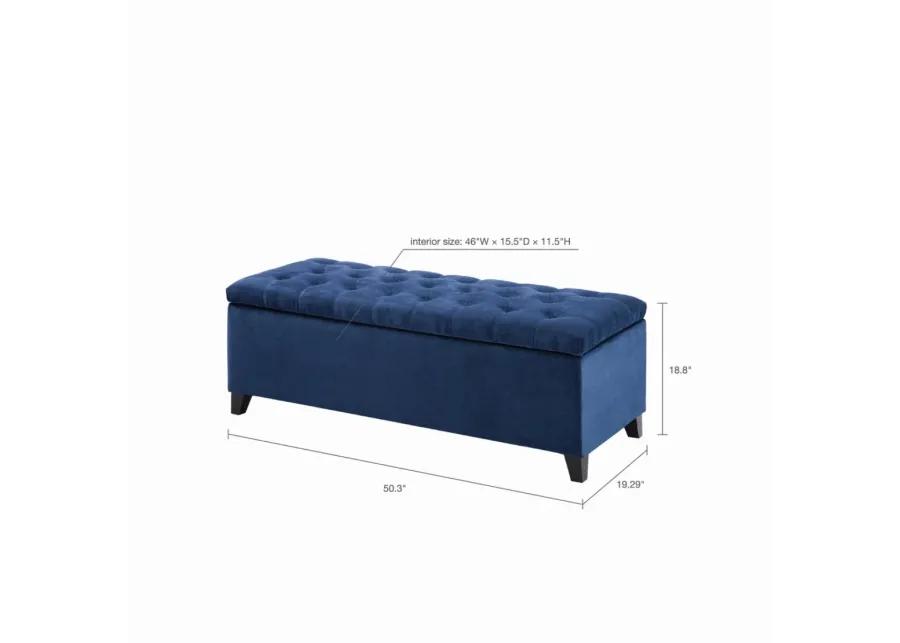 Shandra Tufted Top Storage Bench