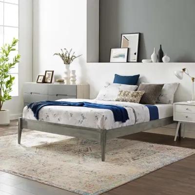 Modway - June Queen Wood Platform Bed Frame