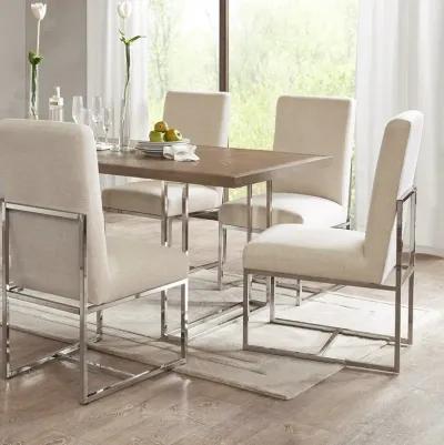 Gracie Mills Elle 2-Piece Upholstered Dining Chairs