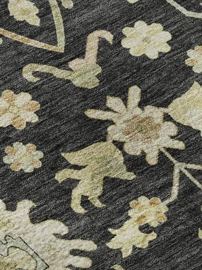 Hatay HY2 Black 8' x 10' Rug