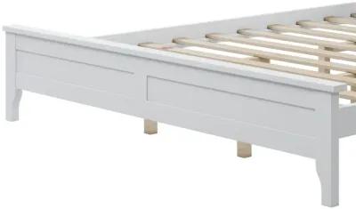 Modern Solid Wood Queen Platform Bed