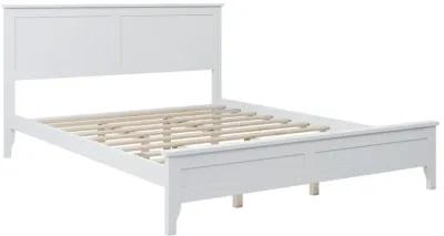 Modern Solid Wood Queen Platform Bed