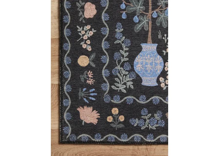 Menagerie MEN03 Black 7'6" x 9'6" Rug