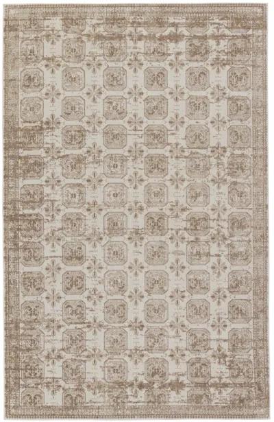 Nadine Milea Tan/Taupe 2' x 3' Rug