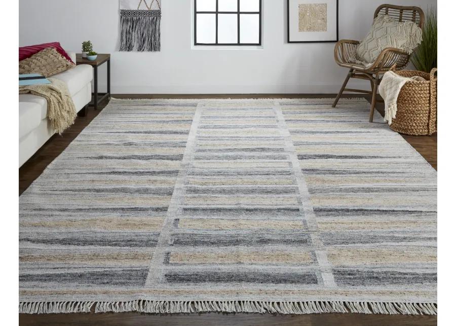 Beckett 0817F Tan/Gray/Taupe 2' x 3' Rug