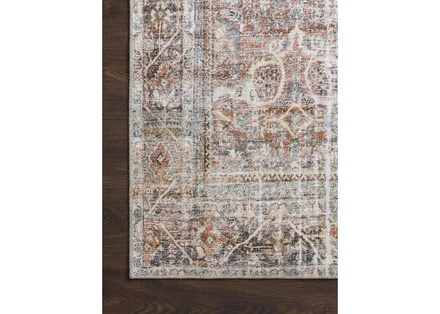 Adrian ADR05 Sunset/Charcoal 3'6" x 5'6" Rug