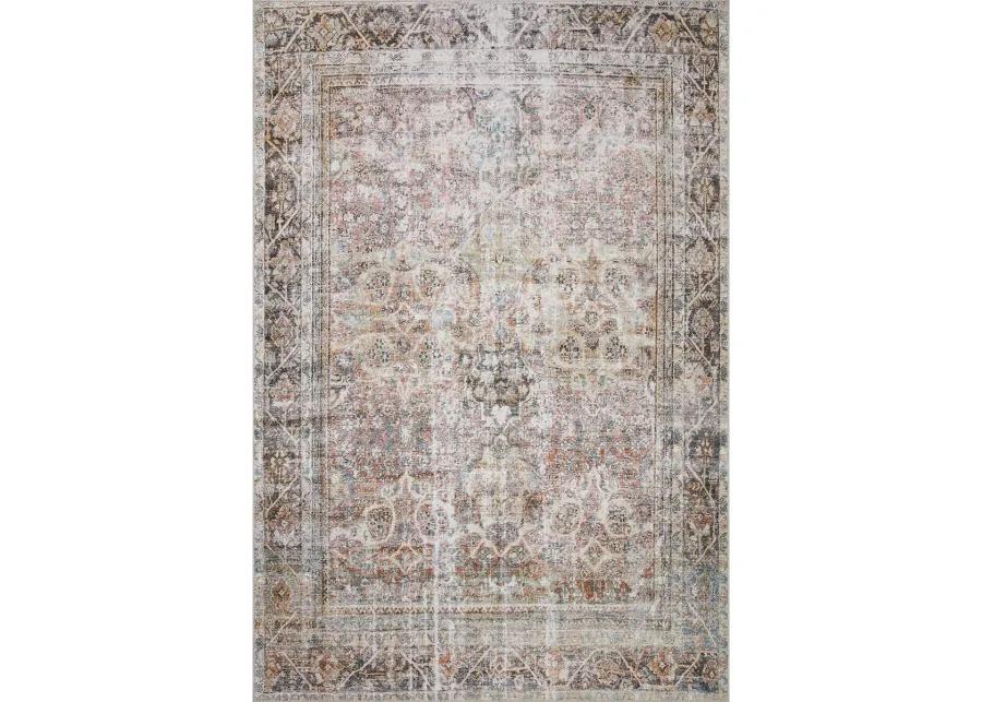 Adrian ADR05 Sunset/Charcoal 3'6" x 5'6" Rug