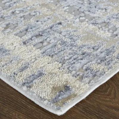 Laina 39G9F Tan/Brown/Blue 4' x 6' Rug