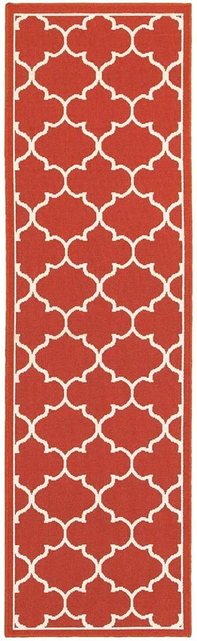 Meridian 5'3" x 7'6" Red Rug