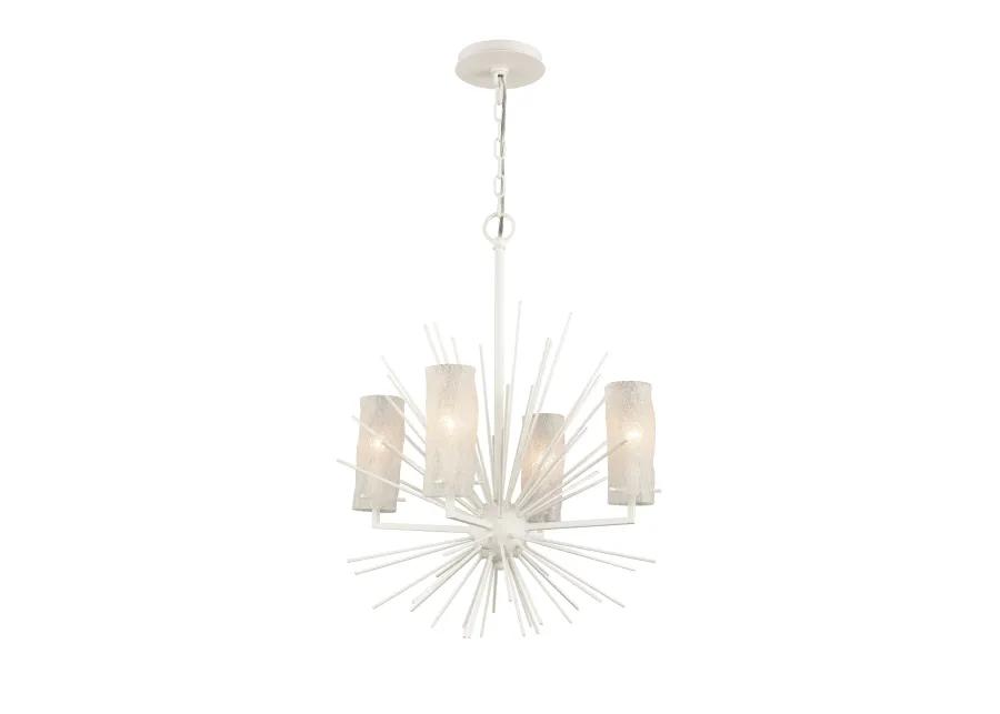 Sea Urchin 20'' Wide 4-Light Chandelier