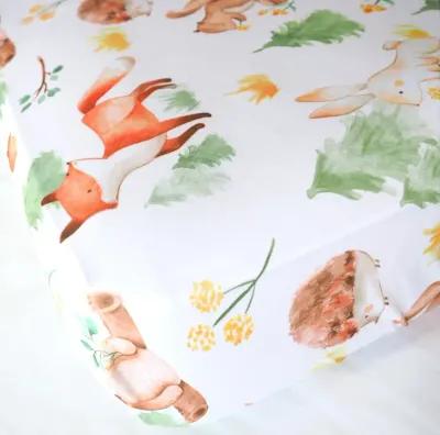 Super Soft Fitted Crib Sheet - Forest Friends