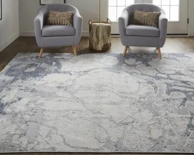 Laina 39G8F Ivory/Blue 2' x 3' Rug