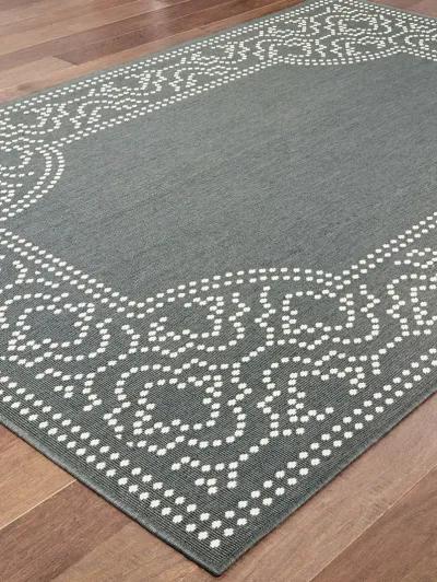 Marina 8'6" x 13' Grey Rug