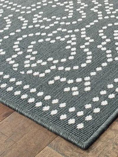 Marina 8'6" x 13' Grey Rug