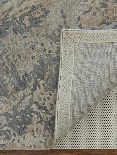 Zarah 8918F 12' x 15' Gray/Tan/Blue Rug