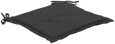 vidaXL Garden Chair Cushions 2 pcs Anthracite 19.7"x19.7"x1.2"