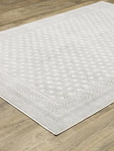 Montecito 9'10" x 12'10" Wht Rug