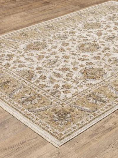 Maharaja 3'3" x 5' Ivory Rug