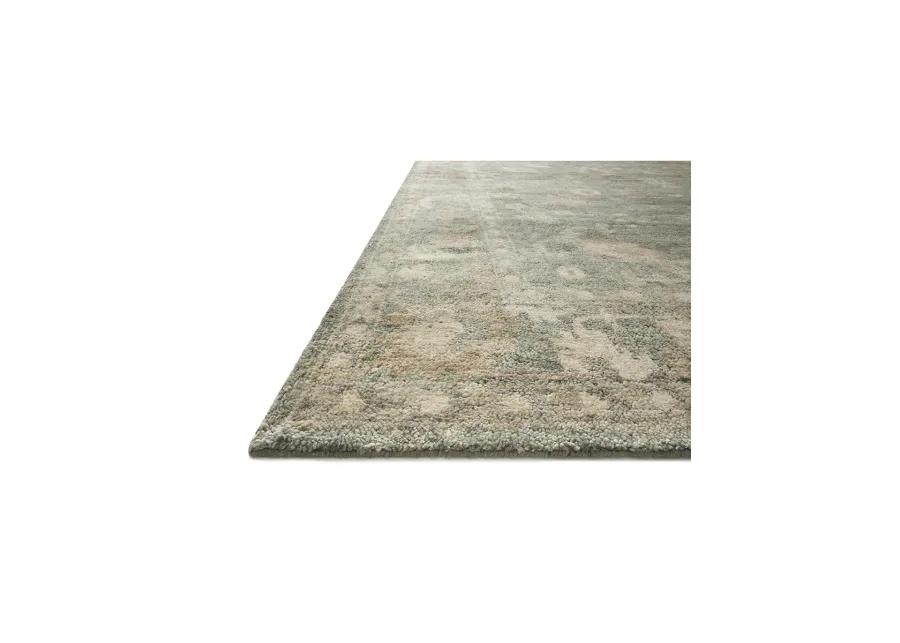 Clement CLM03 Slate/Natural 5'6" x 8'6" Rug