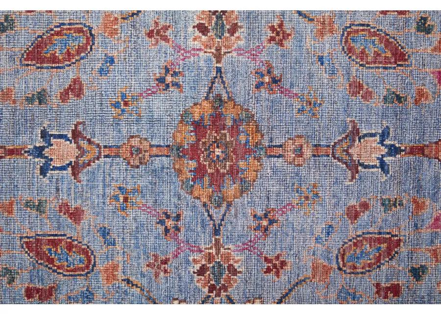 Rawlins 39HEF Gray/Blue/Red 2' x 3' Rug