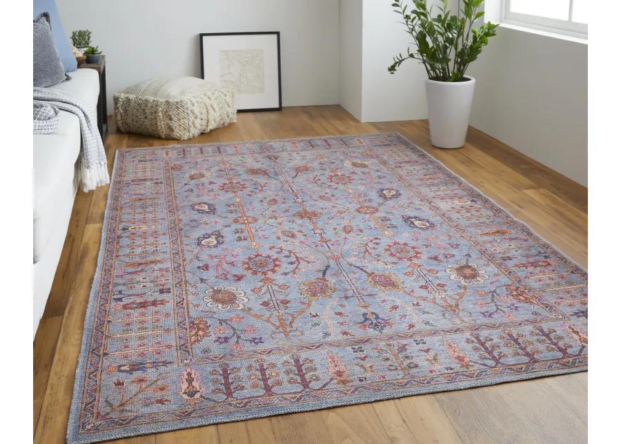 Rawlins 39HEF Gray/Blue/Red 2' x 3' Rug