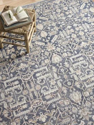 Zuma Blue/Ivory 9'6" x 13'1" Rug