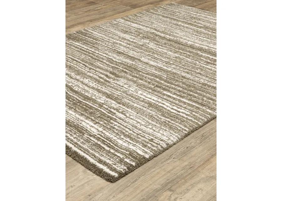 Galileo 5'3" x 7'6" Brown Rug