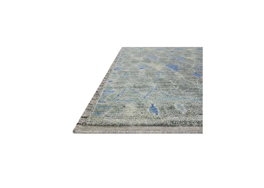 Anissa ANI03 Blue/Sage 5'6" x 8'6" Rug