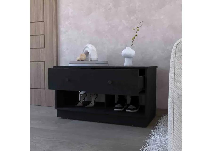 Storage Bench Beji, Living Room, Black