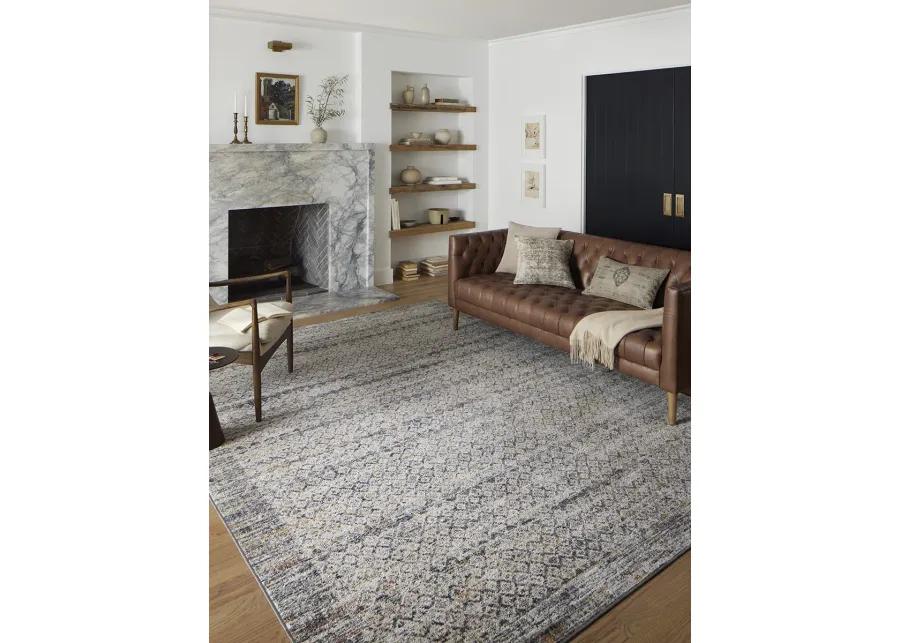 Monroe MON03 Grey/Multi 7'10" x 10' Rug