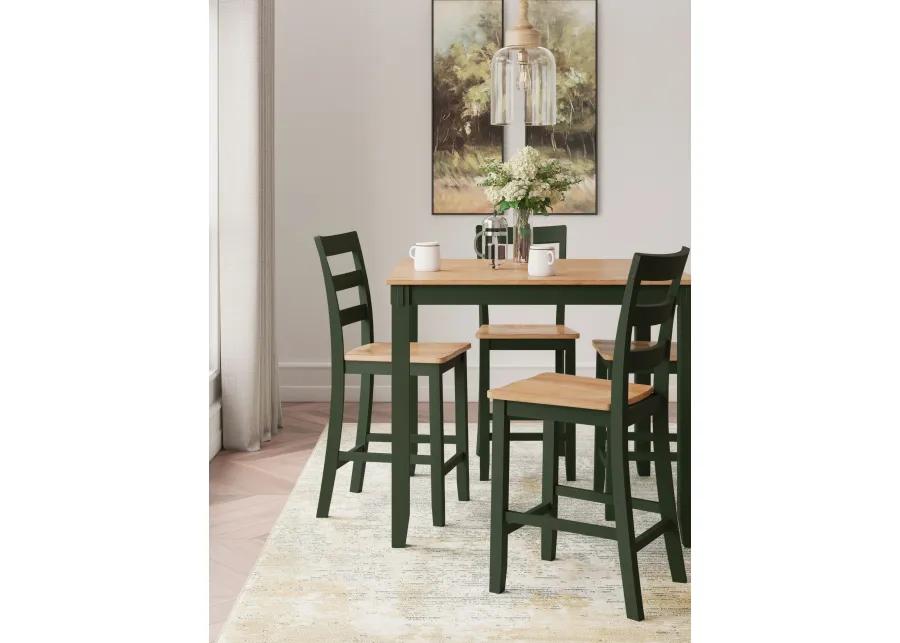 Gesthaven 5-Piece Counter Height Dining Set