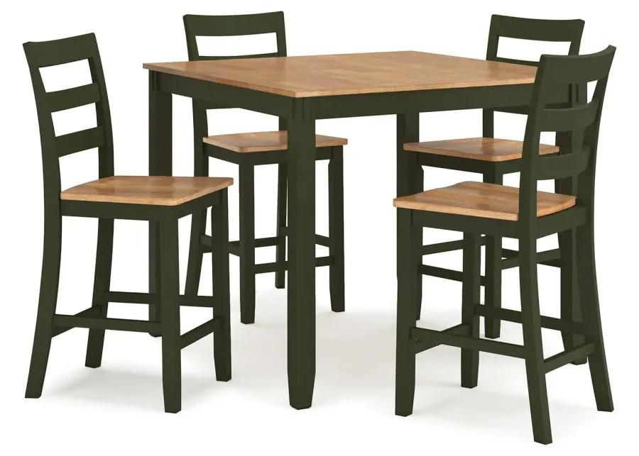 Gesthaven 5-Piece Counter Height Dining Set