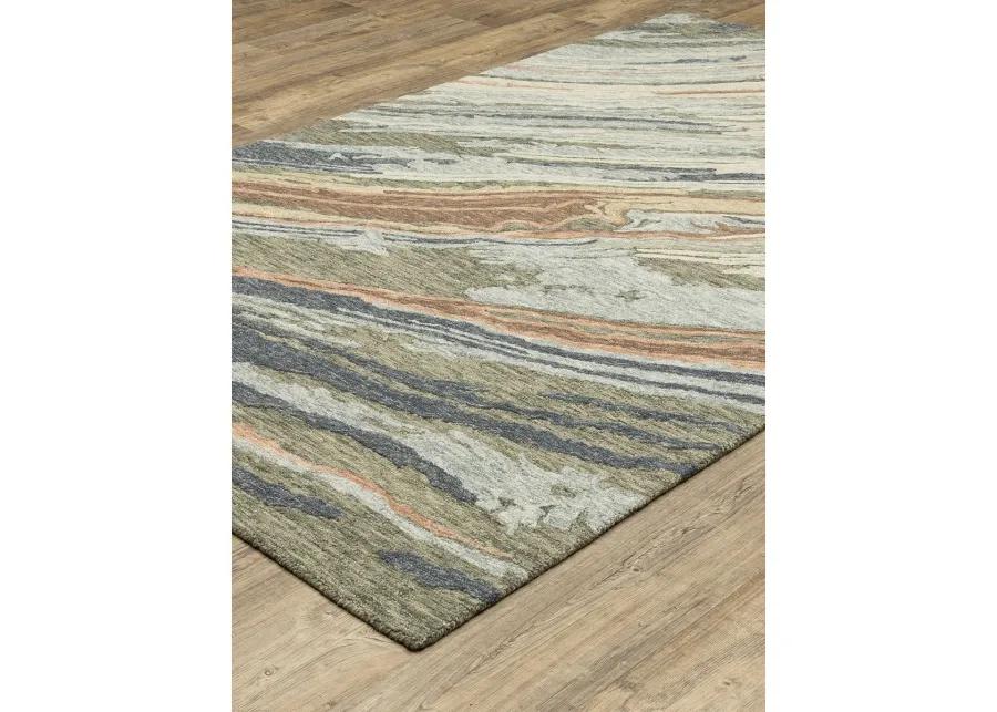 Kipton 5' x 8' Grey Rug