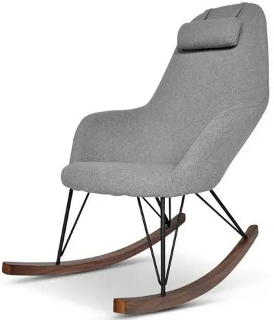 Ashcroft Furniture Co Chloe Mid Century Modern Rocker Livingroom and Bedroom Chair