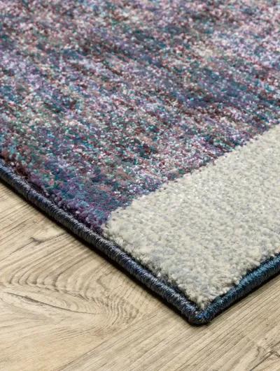 Strada 5'3" x 7'3" Blue Rug